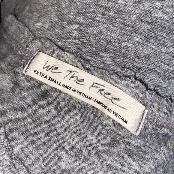 Free People We The Free Cutout Oversized Shirt - Picture 6 of 7